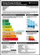commercial DEC energy performance certificates
